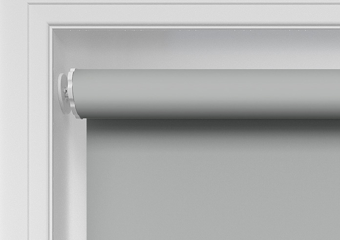 Florenza (Blackout), Alloy Grey - Twist&Fit Roller Blind - Image 10